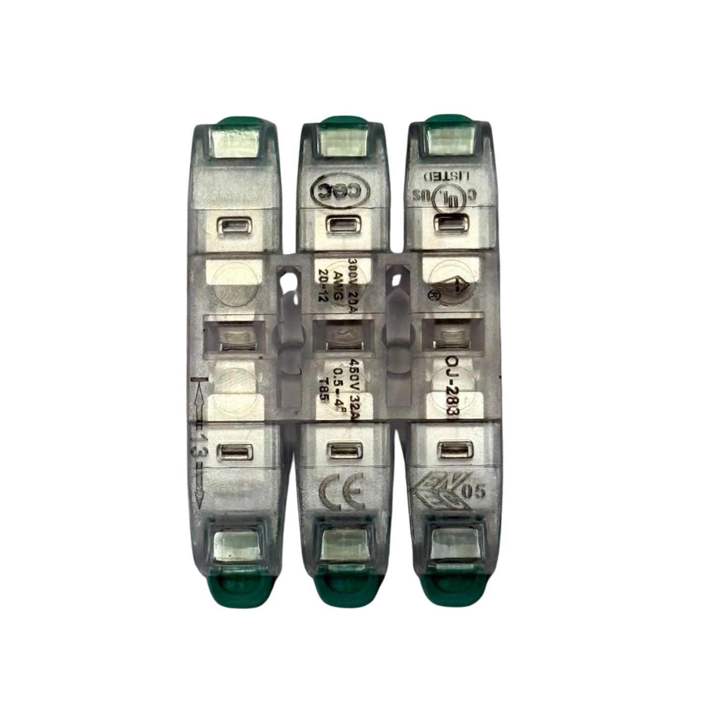 SSM ELECTRIC Double Side Quick Terminal Block Connector 0.5-4mm - 3 Way