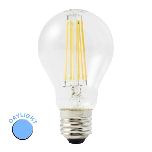 6.5W LED Filament ES GLS Bulb Daylight Modern Bright Lighting