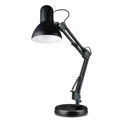 40W Hobby Desk Lamp – Black Finish with Adjustable Arm