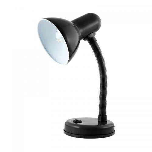 Lloytron 40W Flexi Desk Lamp – Black Finish with Flexible Neck