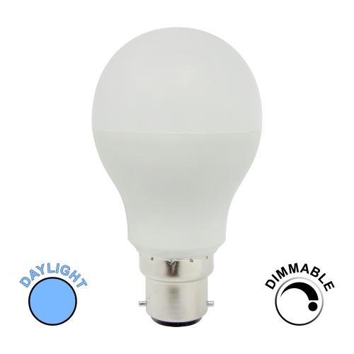 High-Performance 8.5W LED BC GLS Dimmable Bulb – 6500K Daylight