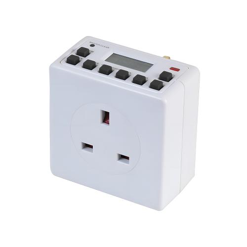 7 Day Digital Plug In Timer – Smart Weekly Scheduling Switch