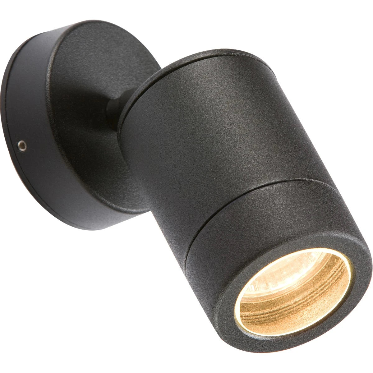 Knightsbridge WALL3LBK Lightweight Adjustable GU10 Wall Light Black