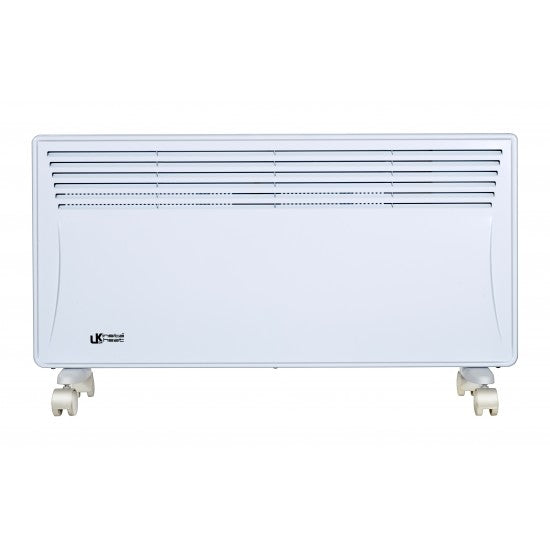 UKEW Insta Heat 2kW Panel Convector Heater with Digital Timer – Lot 20 Compliant