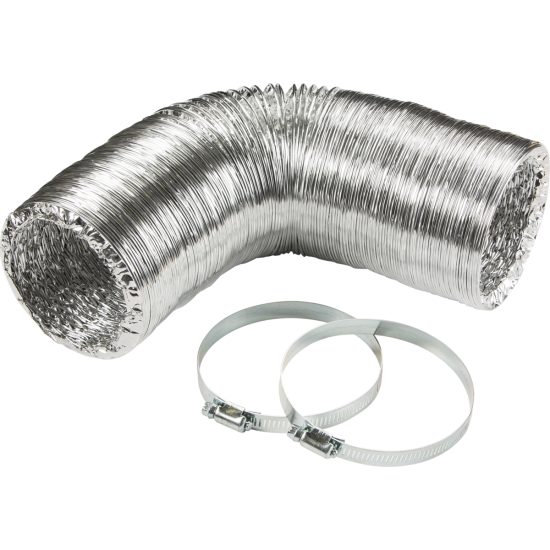 4 Inch Aluminium Ducting Kit – 3m Length
