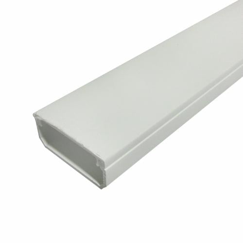 16mm x 40mm 3m Self Adhesive Trunking – Wide Cable Management System