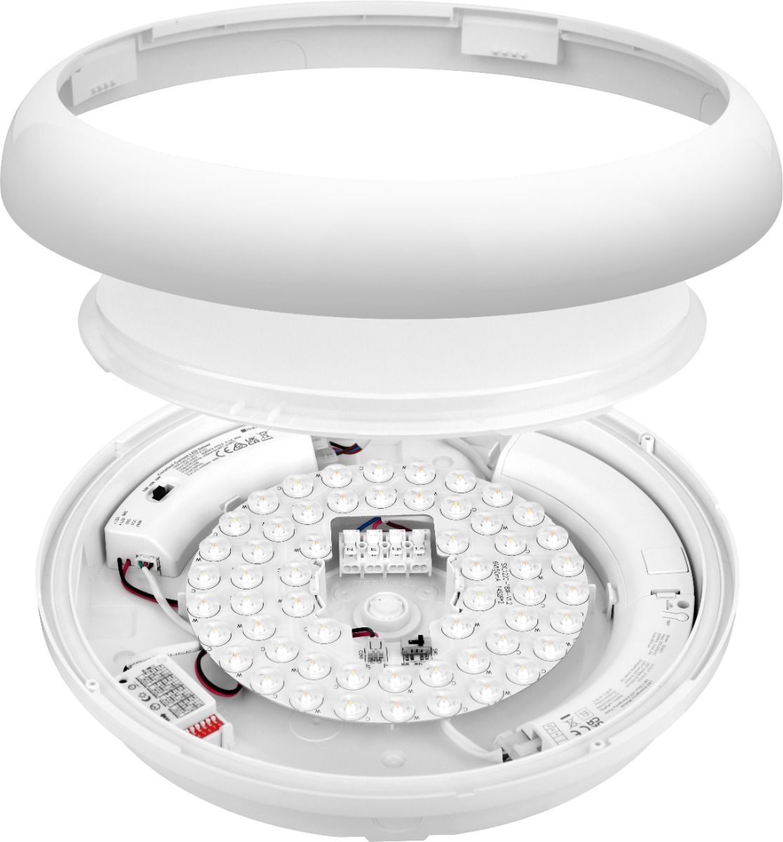 12W/18W LED Bulkhead Light – Multi CCT Colour Selectable – Round Wall & Ceiling Light