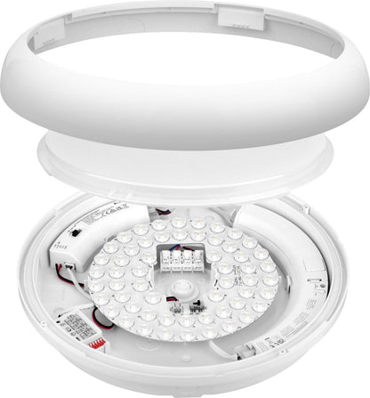 12W/18W LED Bulkhead Light – Multi CCT Colour Selectable – Round Wall & Ceiling Light