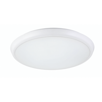 22W LED Surface Mount Ultra Slimline Microwave Sensor Motion Detect Bulkhead Daylight White 6000K