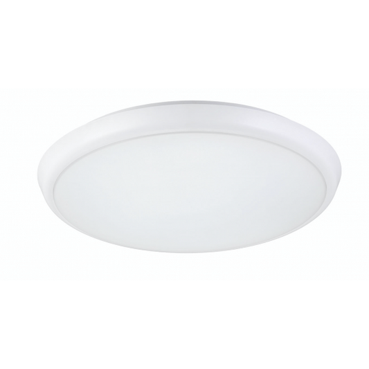 22W LED Surface Mount Ultra Slimline Microwave Sensor Motion Detect Bulkhead Daylight White 6000K