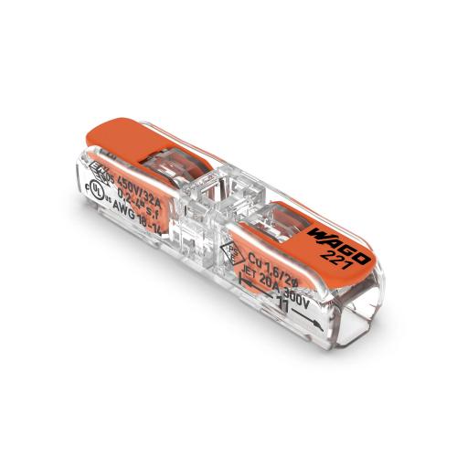 Wago Inline Splicing Connector With Lever – Pack of 60