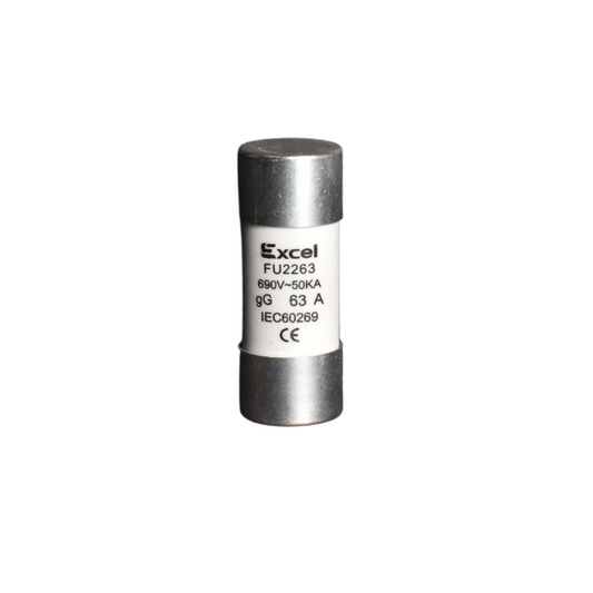 63A 22mm Fuse – 22x58mm gG Barrel Fuse Protection