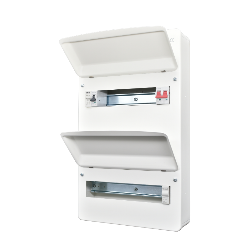 Excel E2825 28 Module Dual Stack Consumer Unit 25 Way