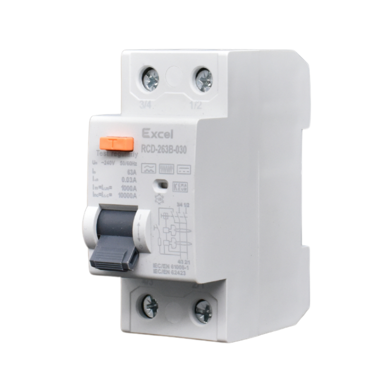 RCD Type B 2 Pole 63A – Advanced DC & AC Leakage Protection Device