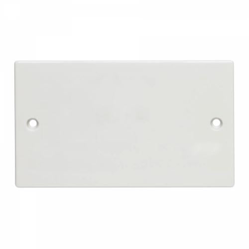 2 Gang Blank Plate – Safe & Stylish Electrical Cover Solution
