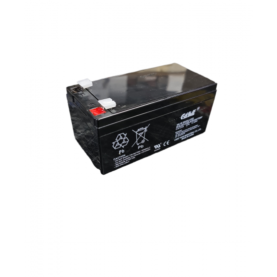 12V 3.3AH Sealed Lead Acid Rechargeable Battery CA1233 for Alarm System