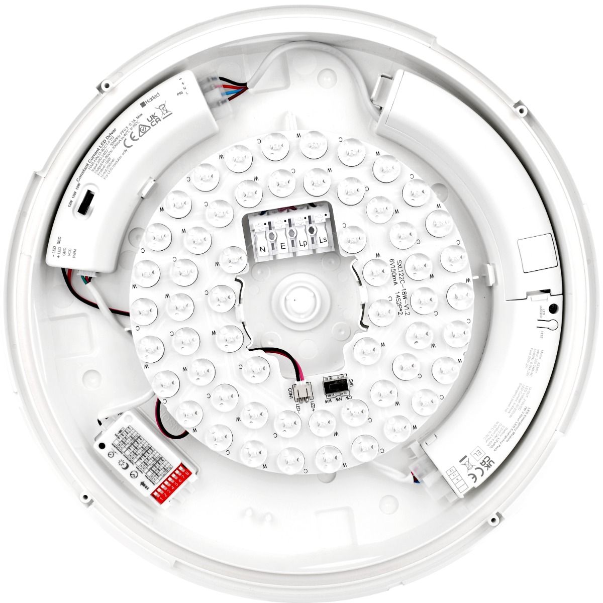 12W/18W LED Bulkhead Light – Multi CCT Colour Selectable – Round Wall & Ceiling Light