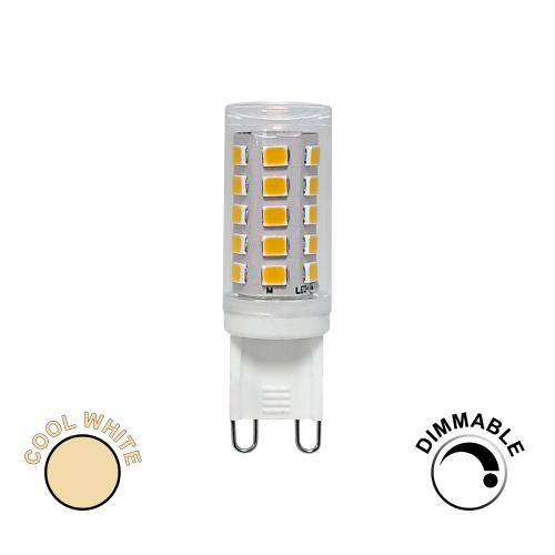Dimmable G9 3W LED Cool White Capsule Bulb