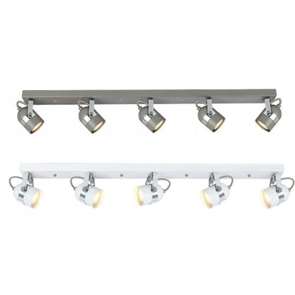 5 Way Ceiling Bar Fitting Spot Light LED GU10