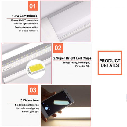 Bright White 6500K 2ft 3ft 4ft Slimline LED Linear Batten Ceiling Surface Light