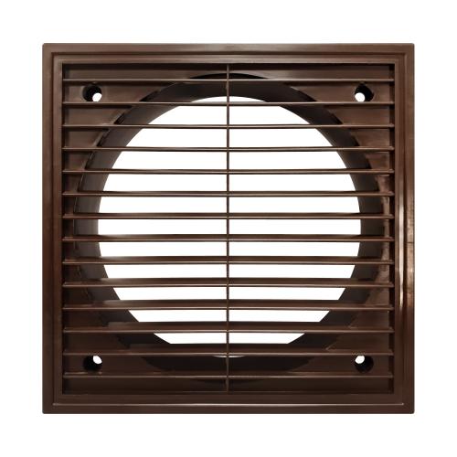 Brown 6 Inch Ventilation Grill for 150mm Ducting
