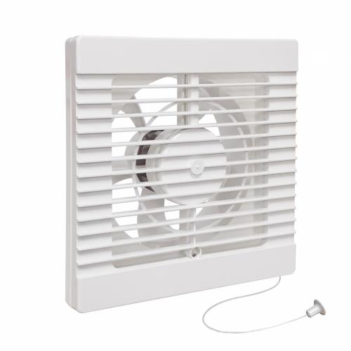 Powerful 6 Inch Extractor Fan with Pull Cord Control