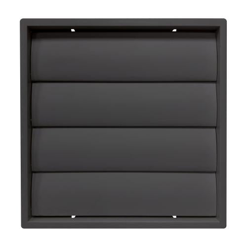 Grey 6 Inch Gravity Vent Grill for 150mm Ducting