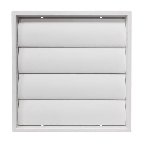 White 6 Inch Gravity Vent Grill for 150mm Ducting