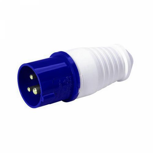 16 Amp 2 Pole and Earth Trailing Connector – Durable Industrial Plug
