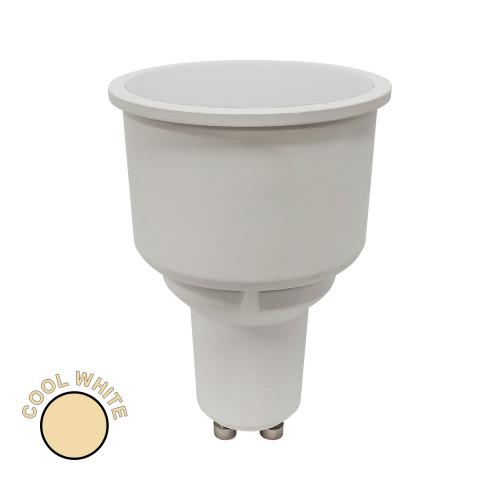 Crompton 4.9W LED Long Barrel GU10 Cool White Bulb