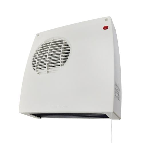 2000W Down Flow Fan Heater with Adjustable Thermostat