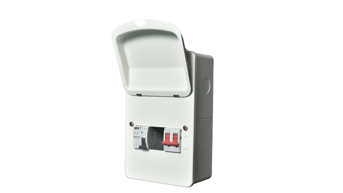 Excel E0602S Main Switch Consumer Unit with Type 2 SPD
