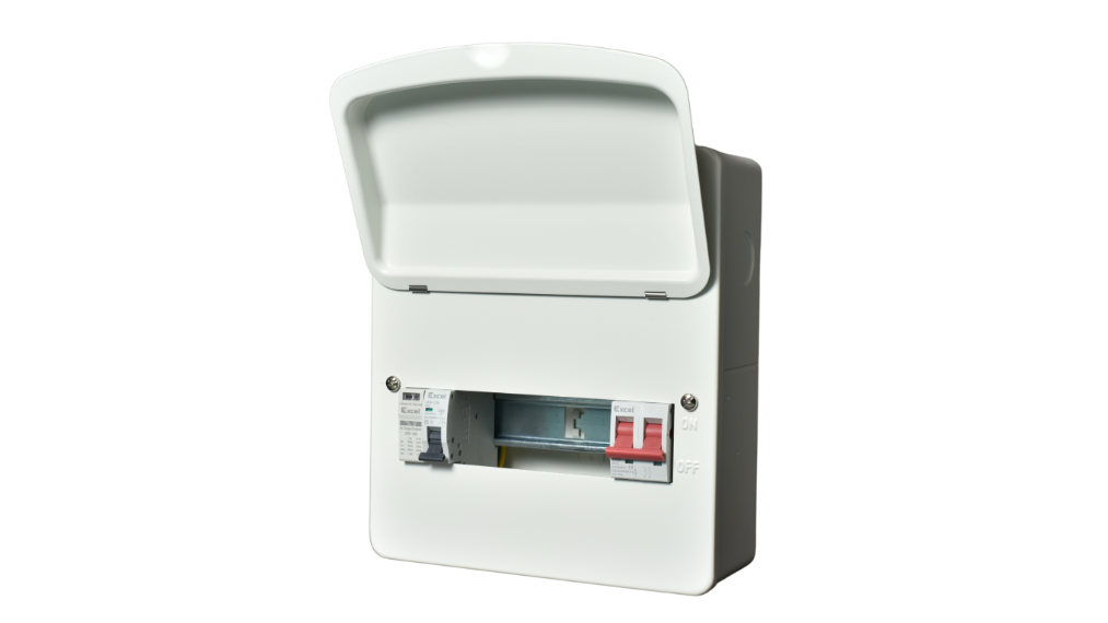 Excel E1006S 10 Module Main Switch Consumer Unit with SPD UK