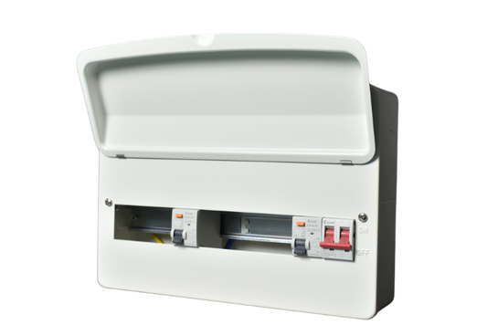 Excel E1812TR Dual RCD Consumer Unit 18 Module 12 Way