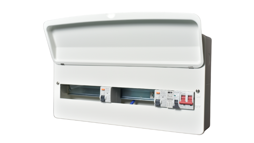 Excel E2416TRS Dual RCD Consumer Unit with SPD Protection