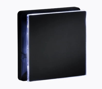 Knightsbridge EX5TMB Backlit Extractor Fan with Over Run Timer Matt Black 4 Inch
