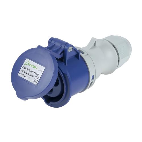 16 Amp 2 Pole and Earth Plug – IP44 Heavy Duty Industrial Plug