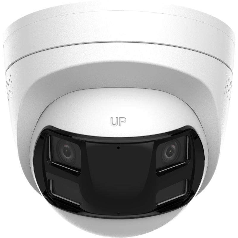 180° Wide-Angle Smart Security with Dual Lens 6MP Camera