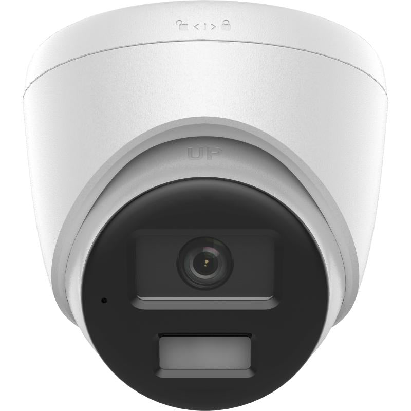 Ultra HD 8MP Smart Turret Camera with Hybrid Light & Audio
