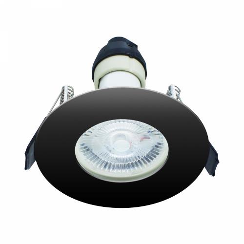 Integral Black Fire Rated GU10 Downlight – Ultra-Thin Bezel with Bold Style