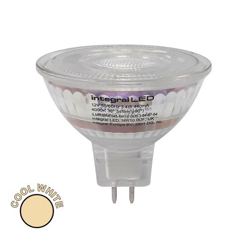 Integral 3.4W LED MR16 Cool White Bulb