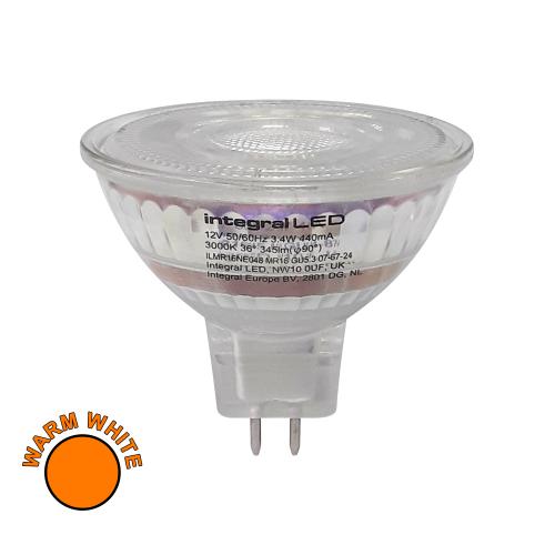 Integral 3.4W LED MR16 Warm White Bulb