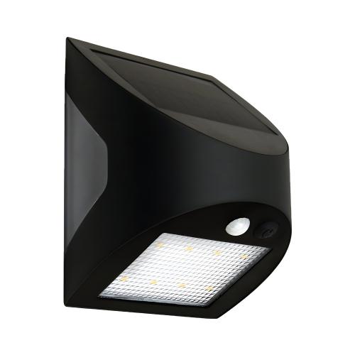 Luceco Prysm Solar USB Wall Light with PIR – Wire-Free Intelligent Illumination
