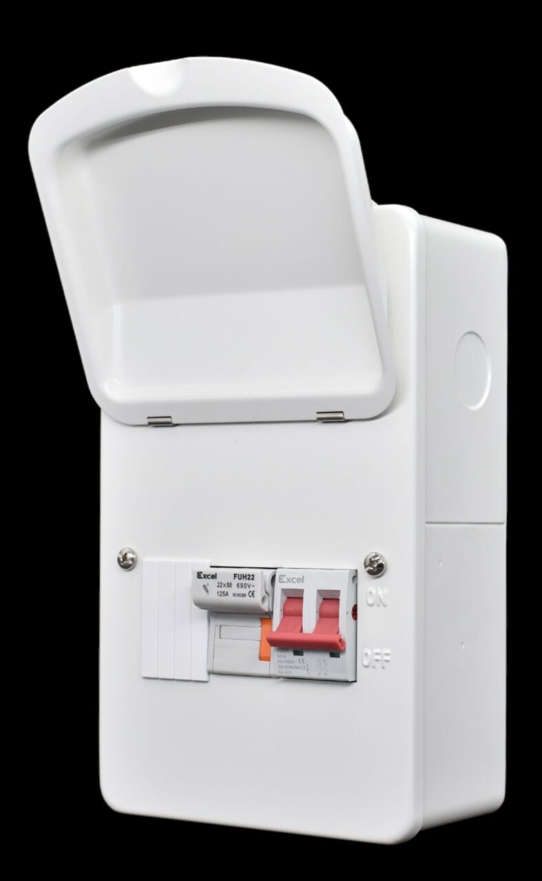 MFS-100B 100A Fused Switch – 6 Module Power Distribution Unit