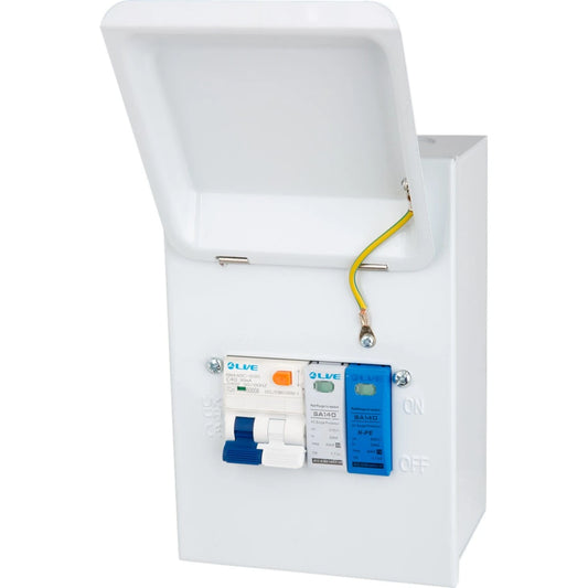 Live MMGU40-SP EV Surge Consumer Unit