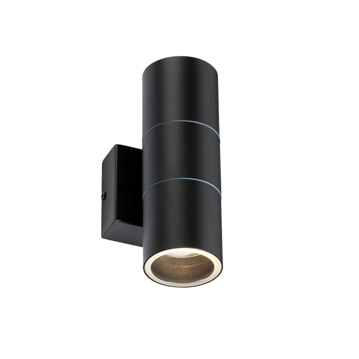 Knightsbridge OWALL02BK Up & Down GU10 Wall Light Black