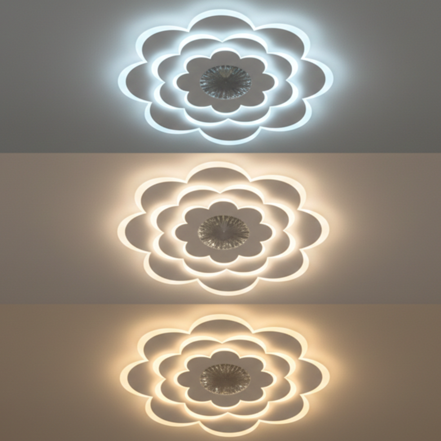 The PRISM LED Ceiling Light - Modern Ceiling Light with 3 Colour CCT