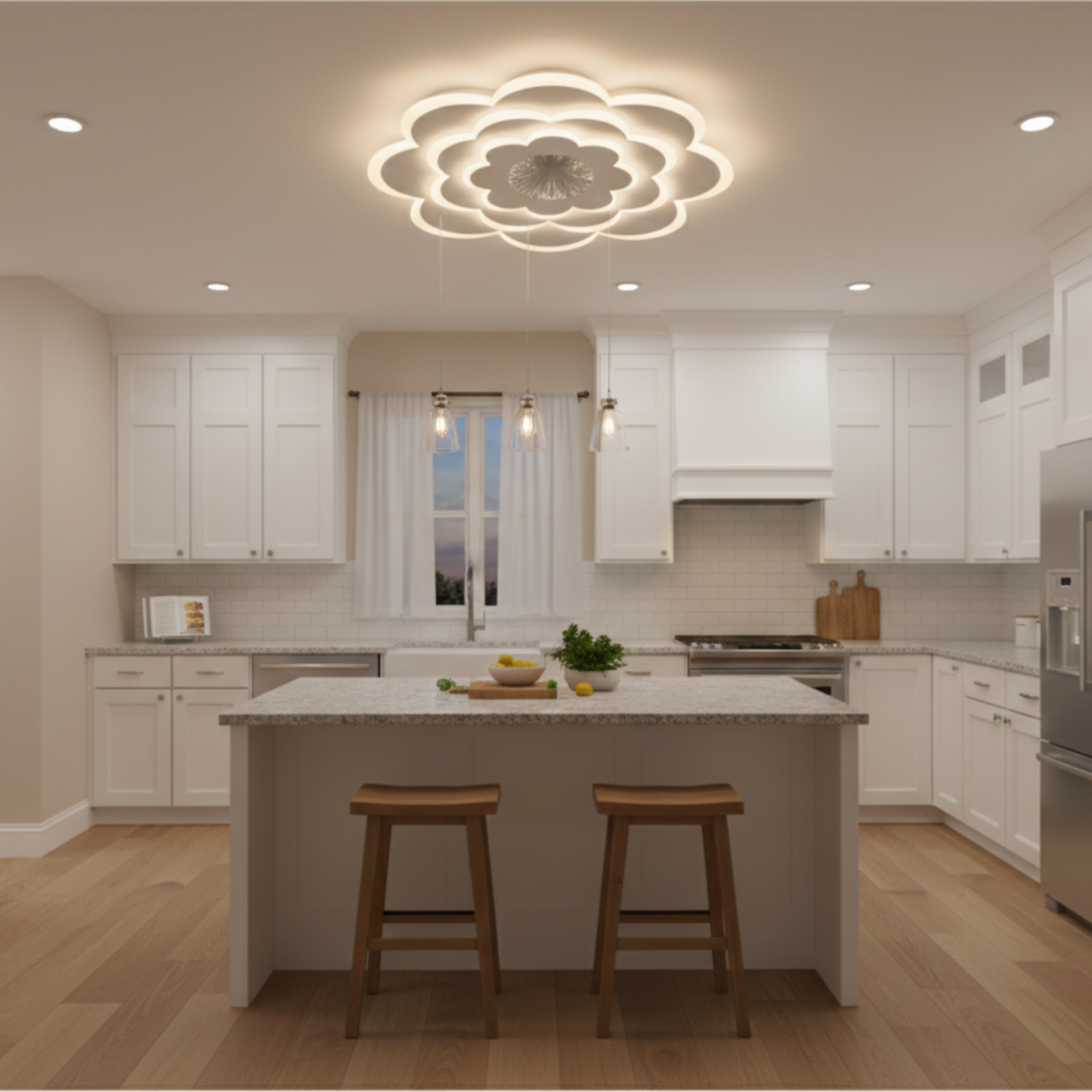The PRISM LED Ceiling Light - Modern Ceiling Light with 3 Colour CCT