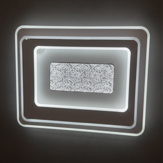 CROWN JEWEL LED Ceiling Light – Modern Square Ceiling Light with 3 Colour CCT