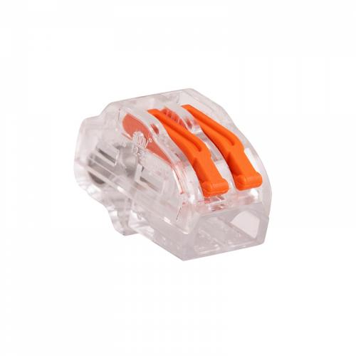 Q-Nect 2 Port Lever Wire Connector QL2322 – Pack of 50